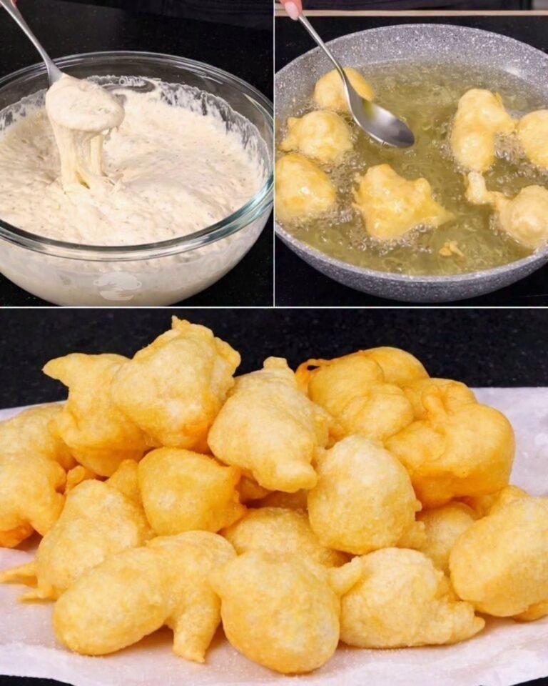 Bolinho de 3 Ingredientes Simples e Rápido