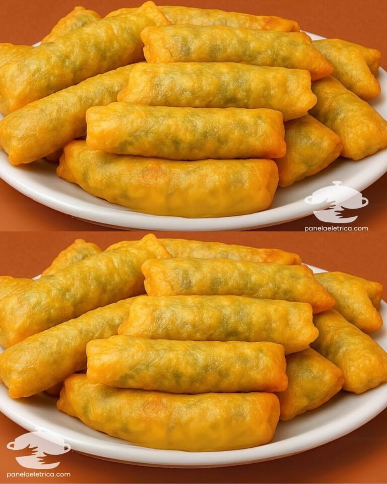 FARINHA + ÁGUA QUENTE! Eu faço essa massinha e fica uma delícia