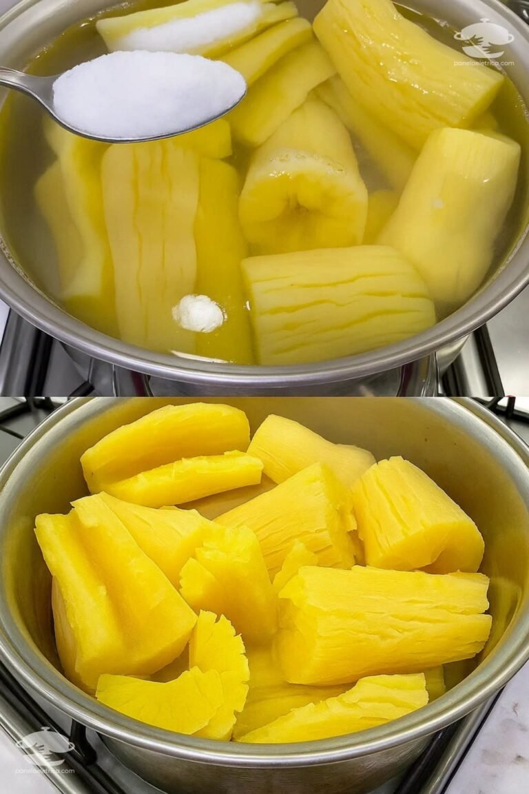 O segredo para cozinhar mandioca macaxeira aipim e ficar desmanchando